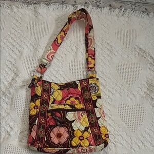 Vera Bradley Multicolor Floral Crossbody Bag